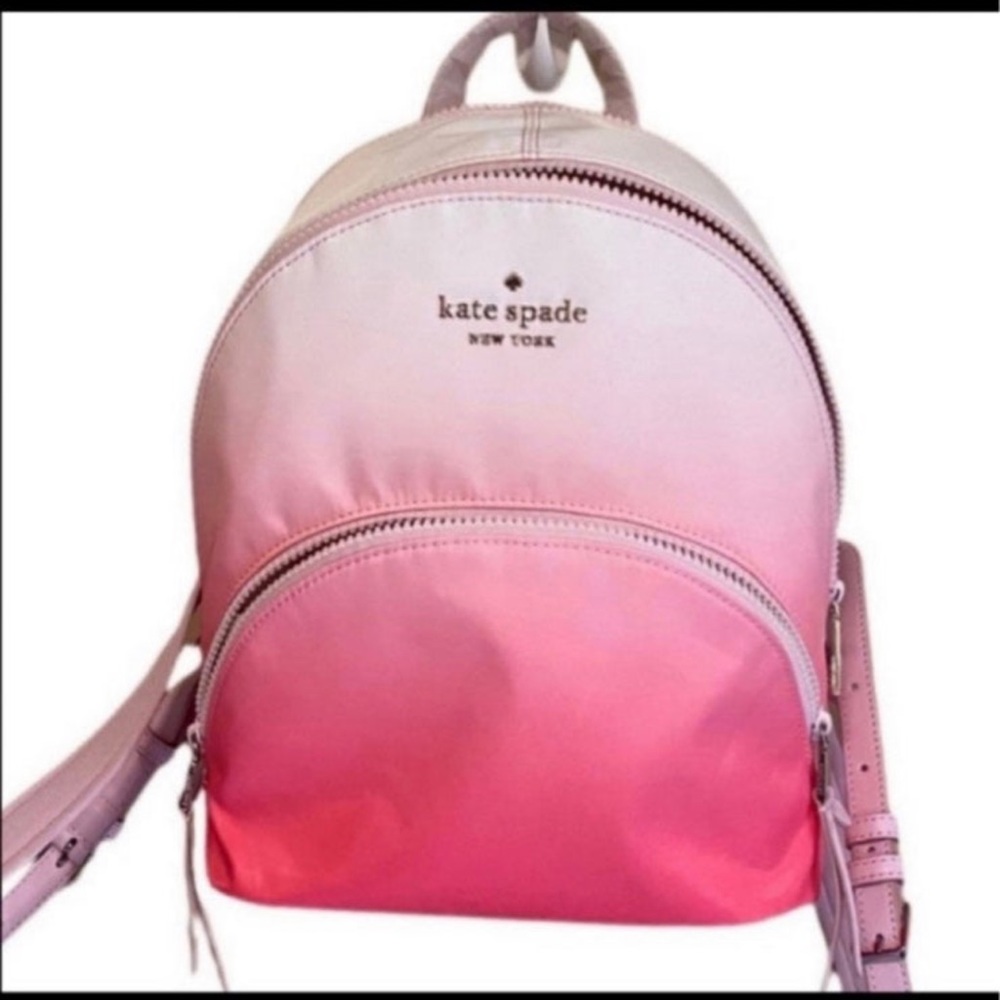 Kate spade pink backpack ombré nylon